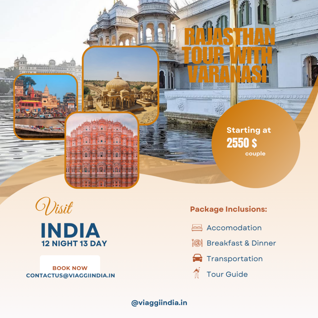 Rajasthan tour with Varanasi