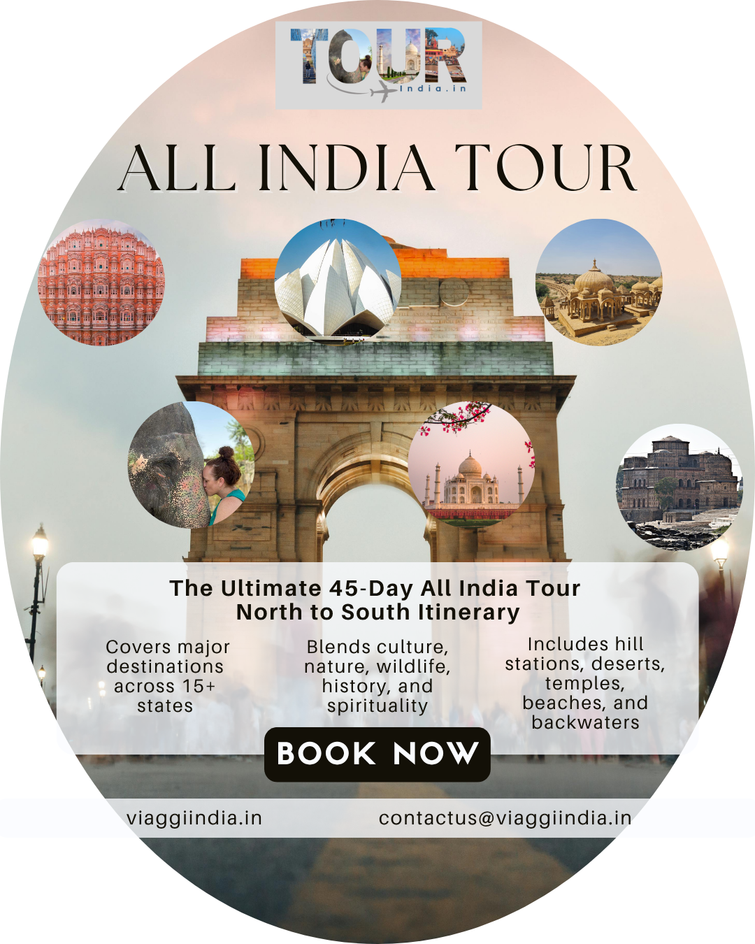 Triangolo d’Oro Tour with Rajasthan